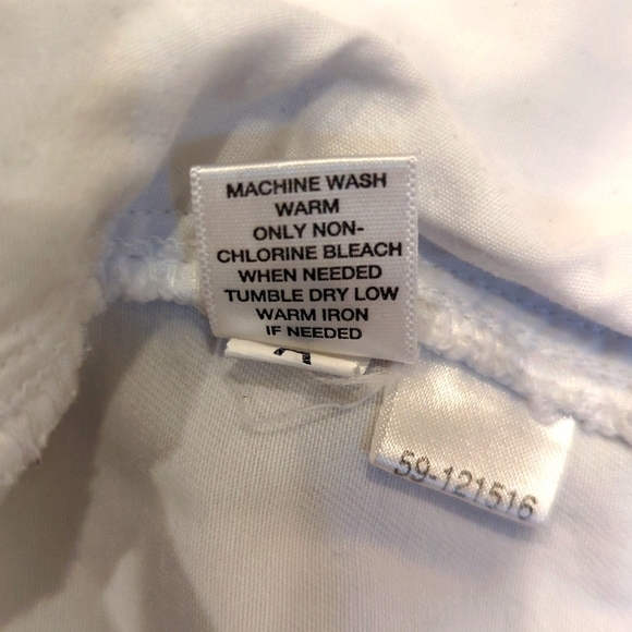 Loft Shorts White 4.5" Inseam 100% Cotton - Picture 7 of 9